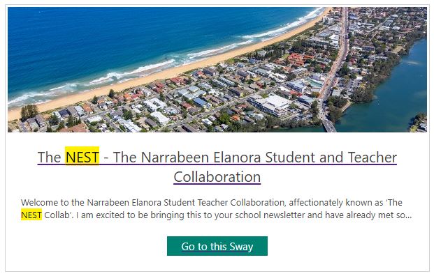 The NEST Collaboration newsletter link